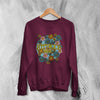 Fleetwood Mac Sweatshirt Vintage Flower Sweater Rock Music Graphic Shirt - WorldWideShirt