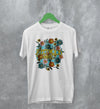 Fleetwood Mac T-Shirt Vintage Flower Shirt Rock Music Graphic Tee - WorldWideShirt