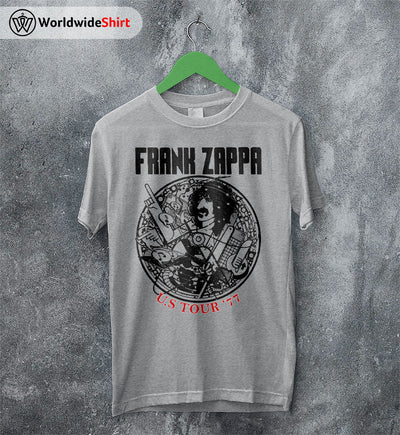 Frank Zappa US Tour 77' T Shirt Frank Zappa Shirt Music Shirt - WorldWideShirt