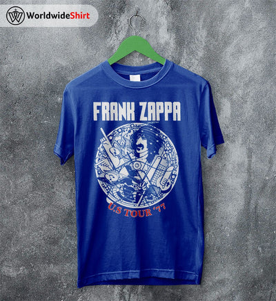 Frank Zappa US Tour 77' T Shirt Frank Zappa Shirt Music Shirt - WorldWideShirt