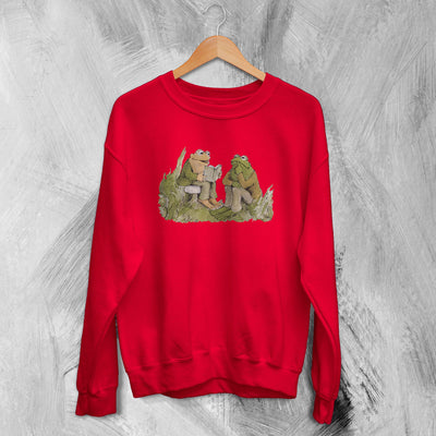 Frog and Toad Sweatshirt Bookish Gift for Frog Lover Kids Unisex Sweater - WorldWideShirt