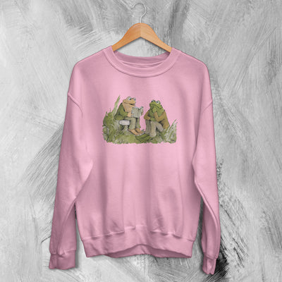 Frog and Toad Sweatshirt Bookish Gift for Frog Lover Kids Unisex Sweater - WorldWideShirt