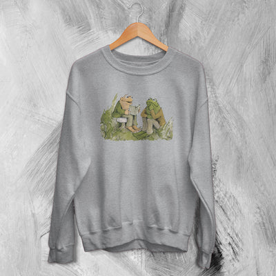 Frog and Toad Sweatshirt Bookish Gift for Frog Lover Kids Unisex Sweater - WorldWideShirt