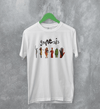 Genesis Album T-Shirt The Way We Walk Shirt Volume One: The Shorts Tee - White - WorldWideShirt