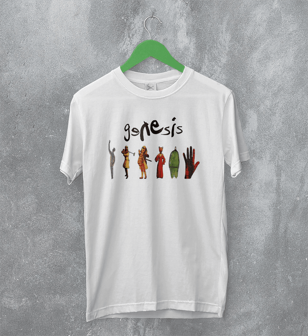 Genesis Album T-Shirt The Way We Walk Shirt Volume One: The Shorts Tee - White - WorldWideShirt