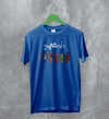 Genesis Album T-Shirt The Way We Walk Shirt Volume One: The Shorts Tee - Royal Blue - WorldWideShirt