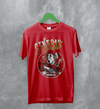 Genesis Band T-Shirt Tour Concert Genesis Shirt Scremo Dinner Tee - Red - WorldWideShirt