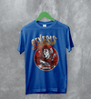 Genesis Band T-Shirt Tour Concert Genesis Shirt Scremo Dinner Tee - Royal Blue - WorldWideShirt