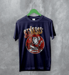 Genesis Band T-Shirt Tour Concert Genesis Shirt Scremo Dinner Tee - Navy Blue - WorldWideShirt