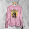 Genesis Dragon Sweatshirt Art Genesis Shirt Rock Music Crewneck - Light Pink - WorldWideShirt