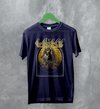 Genesis Dragon T-Shirt Art Genesis Shirt Rock Music Tee - Navy Blue - WorldWideShirt