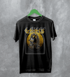 Genesis Dragon T-Shirt Art Genesis Shirt Rock Music Tee - Black - WorldWideShirt