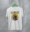 Genesis Dragon T-Shirt Art Genesis Shirt Rock Music Tee - White - WorldWideShirt
