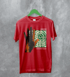 Genesis Invisible Touch T-Shirt Rock Genesis Shirt 90s Album Music Tee - Red - WorldWideShirt