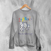 Genesis Tour Sweatshirt The Last Domino Genesis Shirt Concert Music Crewneck - Sport Grey - WorldWideShirt