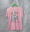 Genesis Tour T-Shirt The Last Domino Genesis Shirt Concert Music Tee - Light Pink - WorldWideShirt