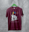 Genesis Tour T-Shirt The Last Domino Genesis Shirt Concert Music Tee - Red Maroon - WorldWideShirt