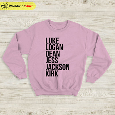 Gilmore Girls Men Cast Sweatshirt Gilmore Girls Shirt TV Show shirt - WorldWideShirt