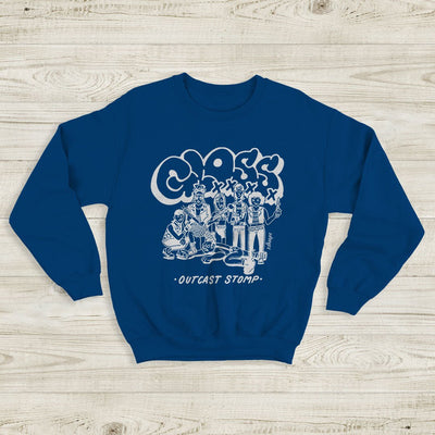 G.L.O.S.S. Outcast Stomp Sweatshirt G.L.O.S.S. Band Shirt Music Shirt - WorldWideShirt