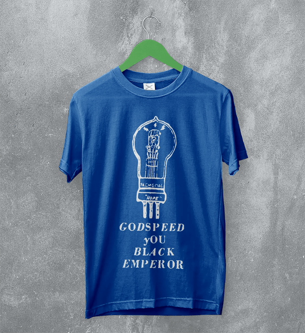 Godspeed You! Black Emperor T-Shirt Hope Drone GY!BE Shirt Post-Rock Music - Royal Blue - WorldWideShirt