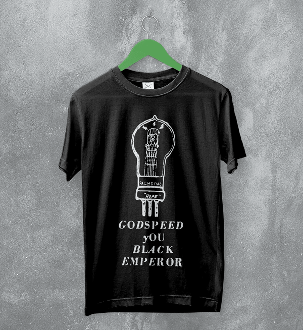 Godspeed You! Black Emperor T-Shirt Hope Drone GY!BE Shirt Post-Rock Music - Black - WorldWideShirt