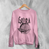 Gojira Sweatshirt Vintage From Mars to Sirius Album Sweater Music Merch - WorldWideShirt