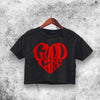 Good Girl Graphic Crop Top Good Girl Graphic Shirt Aesthetic Y2K Shirt - WorldWideShirt