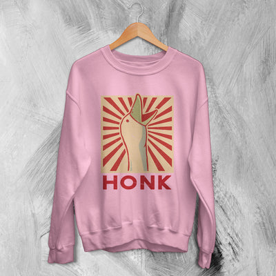 Goose Game Sweatshirt Honk Sweater Duck Lover Village Gift - WorldWideShirt