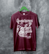 Goosebumps Land T-Shirt HorrorLand Goosebumps Shirt Horror Movie Tee - Red Maroon - WorldWideShirt
