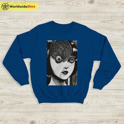 Gore Goru Eyeball Manga Sweatshirt Tomie Junji Ito Shirt Anime Shirt - WorldWideShirt