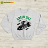 Green Day Rocket Vintage 90's Sweatshirt Green Day Shirt Rock Band Shirt - WorldWideShirt