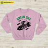 Green Day Rocket Vintage 90's Sweatshirt Green Day Shirt Rock Band Shirt - WorldWideShirt