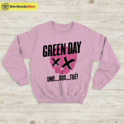 Green Day Uno Dos Tre Sweatshirt Green Day Shirt Rock Band Shirt - WorldWideShirt