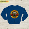 Guns N Roses Vintage Logo Sweatshirt Guns N Roses Shirt Rock Band - WorldWideShirt