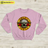 Guns N Roses Vintage Logo Sweatshirt Guns N Roses Shirt Rock Band - WorldWideShirt