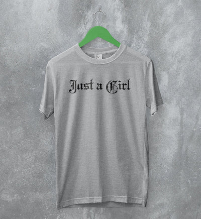 Gwen Stefani T-Shirt Just A Girl Shirt Retro Ska Pop Rock Music Fan Gear - WorldWideShirt