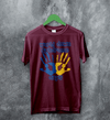 Handprint T-shirt World Down Syndrome Day Shirt Down Syndrome Tee - Red Maroon - WorldWideShirt