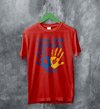 Handprint T-shirt World Down Syndrome Day Shirt Down Syndrome Tee - Red - WorldWideShirt