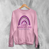 Happy Women's Day Sweatshirt Inspireinclusion Women Shirt Womens Day Crewneck - Light Pink - WorldWideShirt
