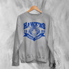 Hawkins University Middle School Sweatshirt Hawkins University Shirt - Sport Grey - WorldWideShirt