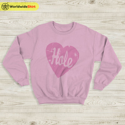 Hole Band Love Logo Sweatshirt Hole Band Shirt Music Shirt - WorldWideShirt