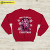 Holly Dolly Christmas Sweatshirt Dolly Parton Shirt Ugly Christmas - WorldWideShirt