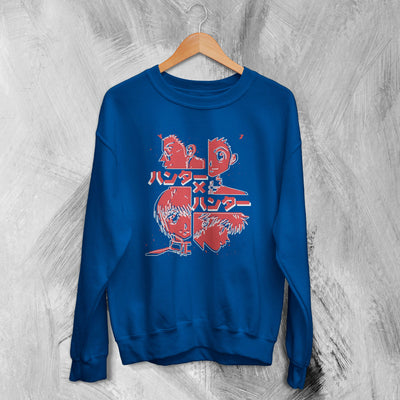 Hunter x Hunter Sweatshirt Gon Killua Leorio Kurapika Merch HxH Shirt - WorldWideShirt