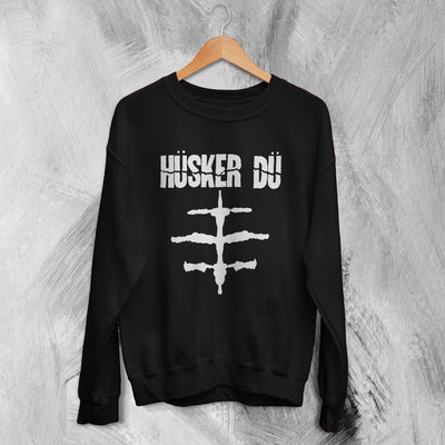 Hüsker Dü Sweatshirt Everything Falls Apart Shirt Punk Rock Band Sweater - WorldWideShirt