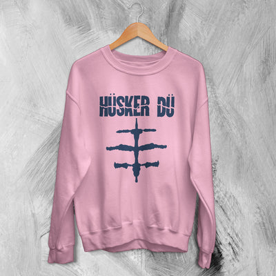 Hüsker Dü Sweatshirt Everything Falls Apart Shirt Punk Rock Band Sweater - WorldWideShirt