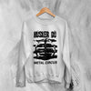 Hüsker Dü Sweatshirt Metal Circus Shirt Vintage 80s Band Sweater Music - WorldWideShirt