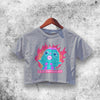 I AM UNHINGED Bibble Crop Top Bibble Shirt Aesthetic Y2K Shirt - WorldWideShirt