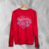 International Women's Day Sweatshirt Typography Women Shirt Girl Aesthetic - Red - WorldWideShirt