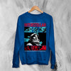 Interstellar Astronaut Sweatshirt Christopher Nolan Interstellar Shirt Space Movie Crewneck - Royal Blue - WorldWideShirt
