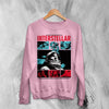 Interstellar Astronaut Sweatshirt Christopher Nolan Interstellar Shirt Space Movie Crewneck - Light Pink - WorldWideShirt